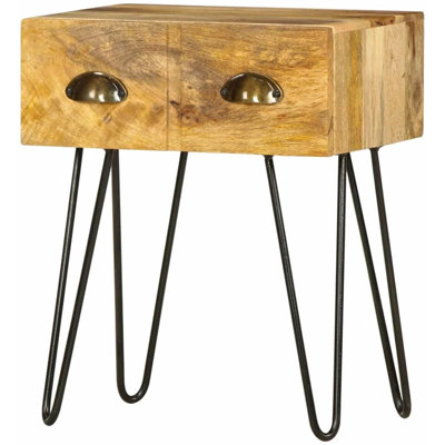 Duncarbit 40cm W Bedside Table