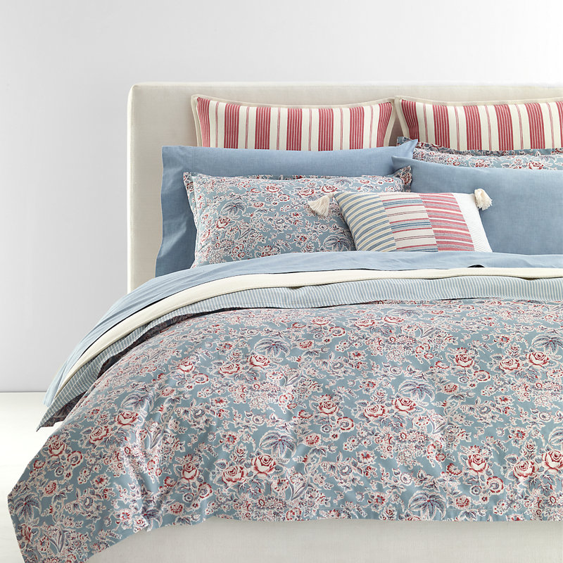 Maddie Floral King Comforter Set, King Comforter + 2 Pillow Shams
