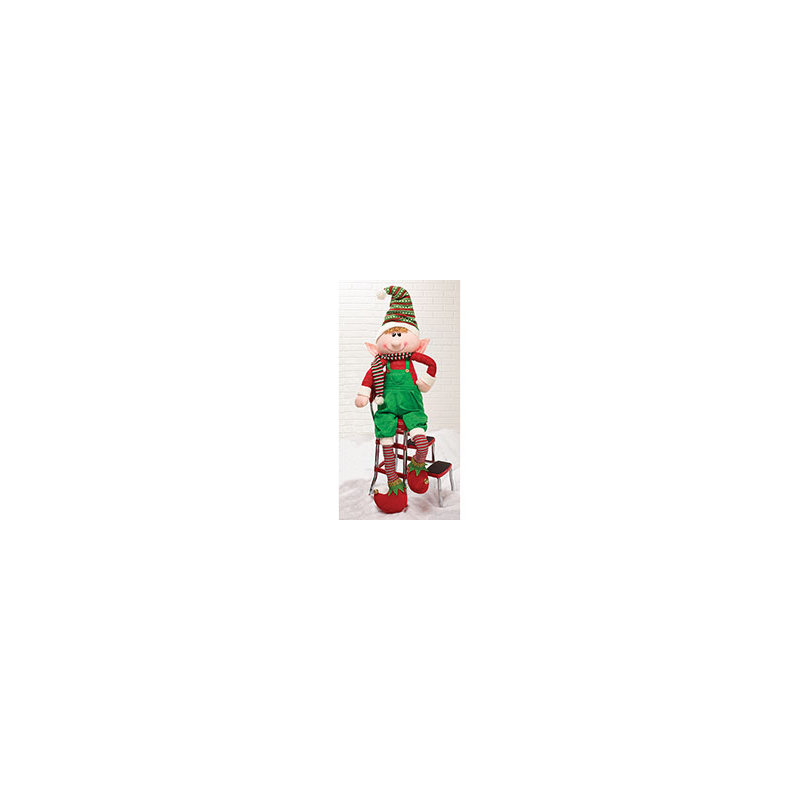 Figurine décorative d'elfe assis