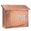 Pasadena Brass Wall Mounted Mailbox-66915750-66915746