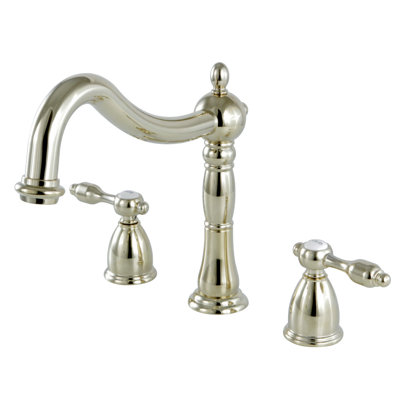 Tudor Deck-Mounted Roman Tub Faucet