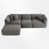 Velours gris