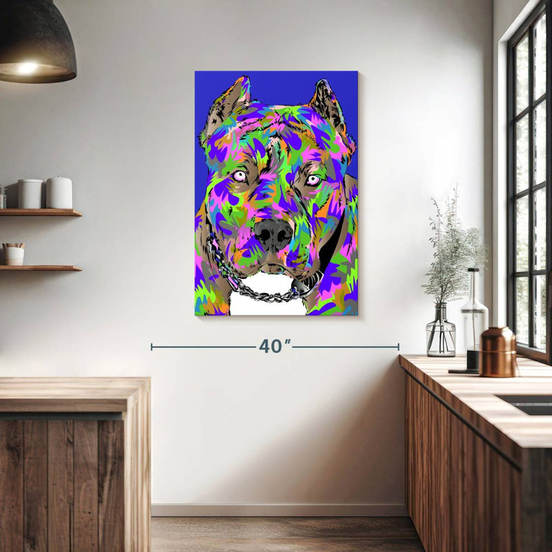 Brampt Pitbull 2022, 39" H x 26" W