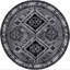 Tapis gris / noir Southwestern-1663554809