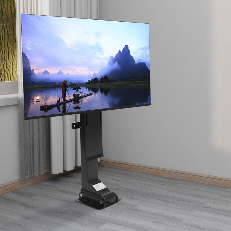 YXSUN Black Removable Floor Stand Mount Holds up to 176.37 lbs for 32''-70'' TV