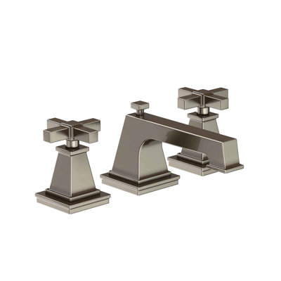 Malvina Widespread Bathroom Faucet with Drain Assembly