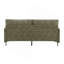 Canapé en tissu avec 2 coussins (coussin compressé)