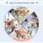 Table de toilettage pliable pour chien, table de toilettage pour chien de taille moyenne - bleu