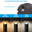 Borne lumineuse DEL commerciale Semita 42,26 po à sommet plat, 120-277 V, puissance et température de couleur réglables (3 CCT), bronze-139464236