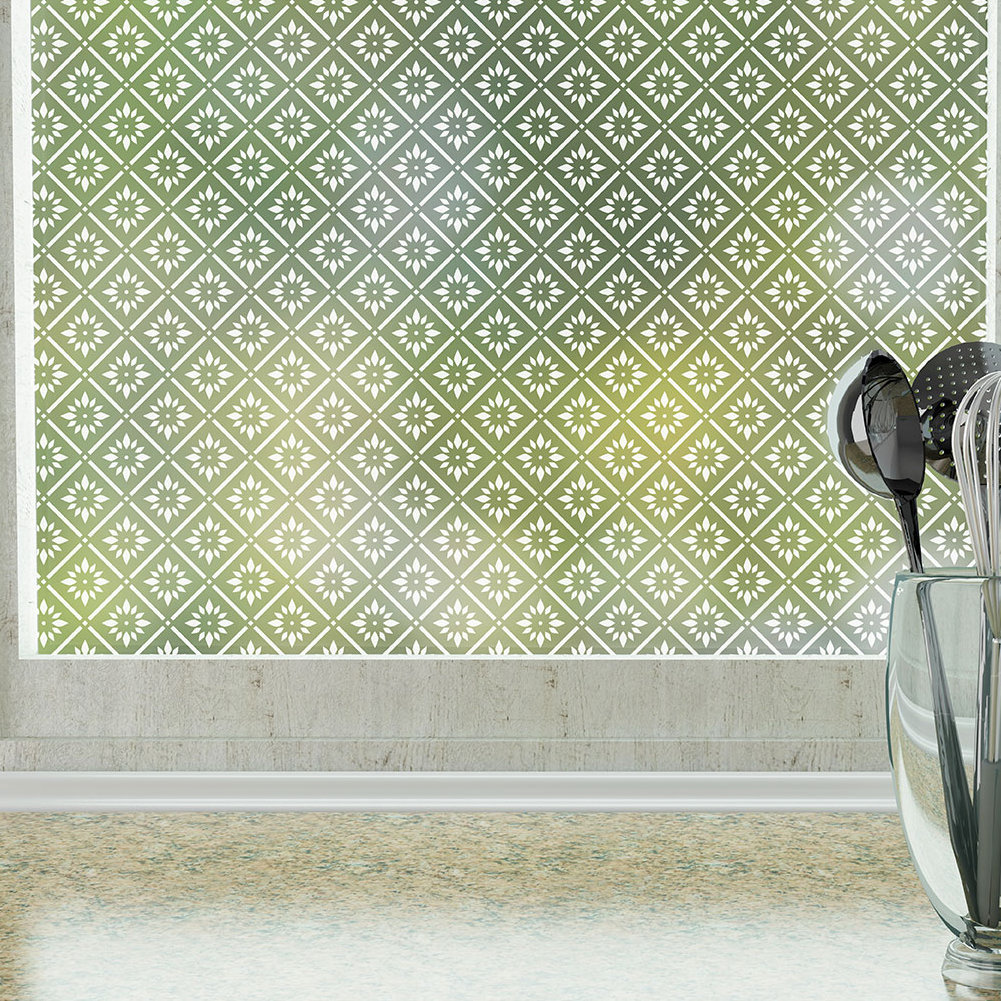 Jane Abstract Non-Wall Damaging Window Decal Stick Pretty 