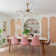 Sairy 42'' Ceiling Fan with 12-light Sputnik Chandelier 6 Speeds and Reverse
