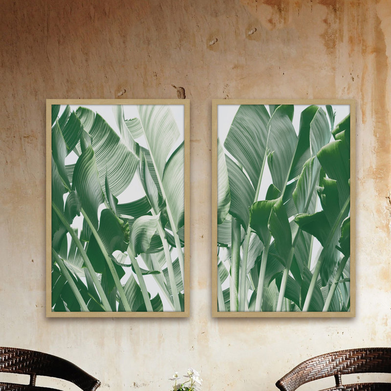« galveston diptych », reproduction de photo encadrée, H 30 po x l 20 po x L 1,5 po, Cadre en bois naturel