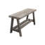 Banc de rangement en bois massif Minoo-1594534305