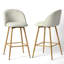 Tabouret de bar Mid-Century avec pieds en métal et pieds en métal-1802459815