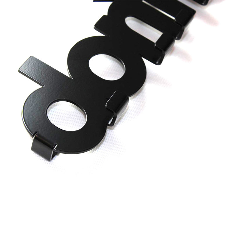 Guadulupe Steel Wall 7 - Hook Wall Mounted Coat Rack