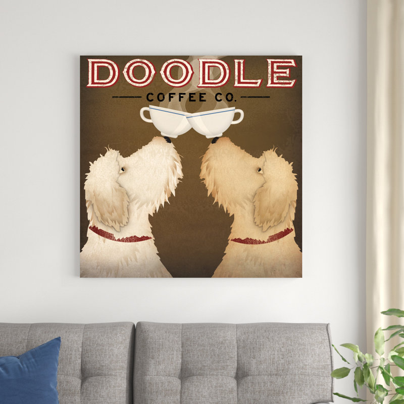 Doodle Coffee Double II, H 36 po x l 36 po