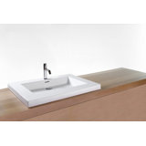 30" Cube Collection Lavatory, 2" Semi-Recessed