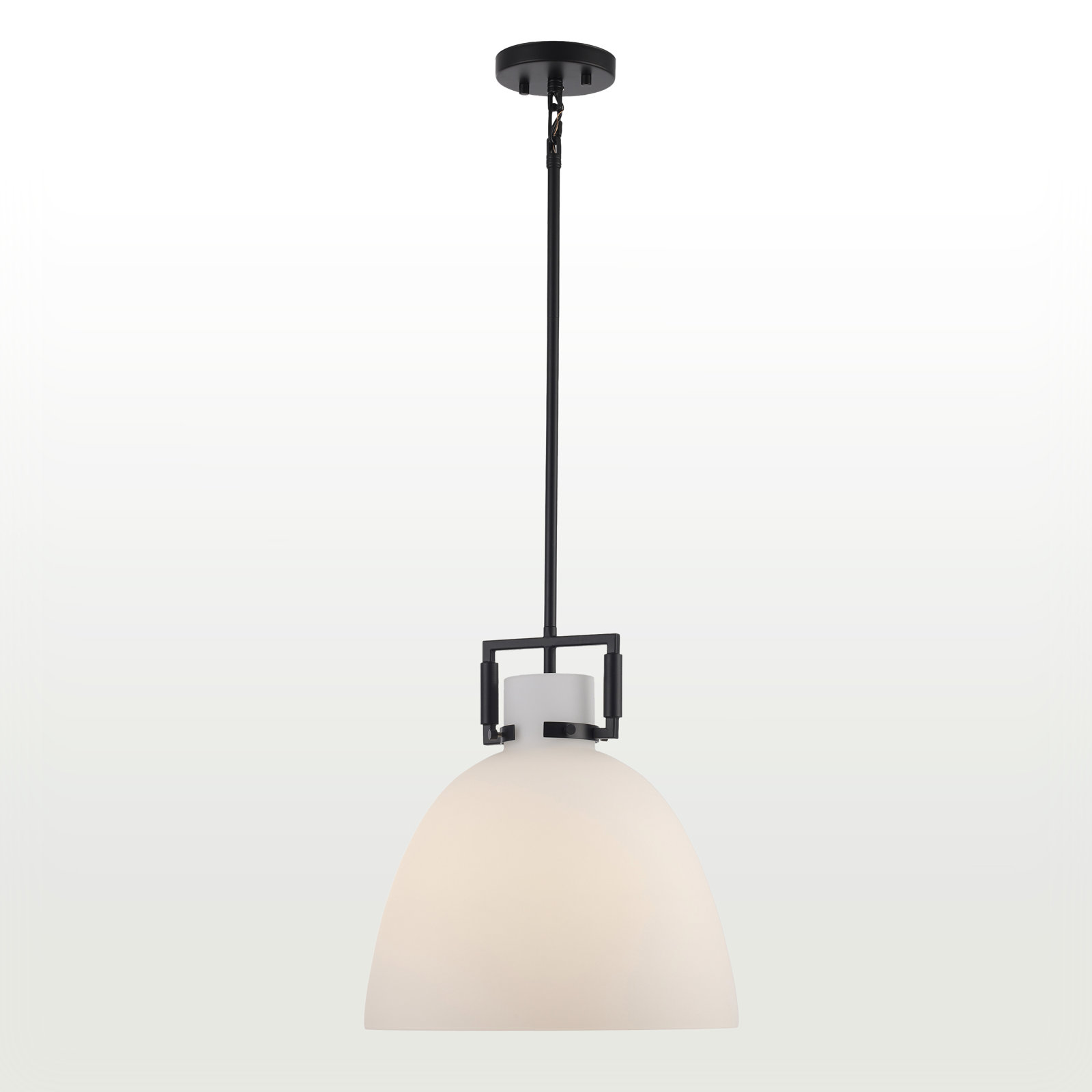 Miami 1 - Light Dome Pendant, Black