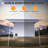 8 Ft. X 8 Ft. White Pop-Up Canopy With Extended Eaves