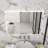 Modern LED Rectangle Bathroom Vanity Mirror, Color Temperature Adjustable