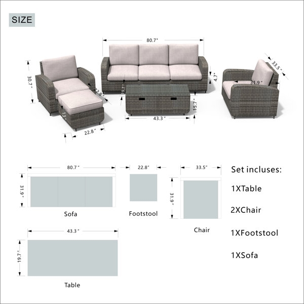 Dimensions du produit
