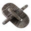 Nœud de marbre arrondi 9 po x 9 po-156900271