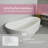 67" x 32" Freestanding Soaking Solid Surface Bathtub