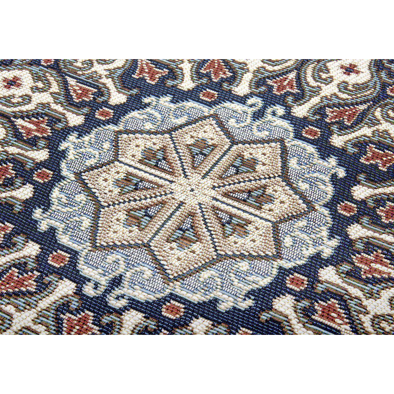 Flair Flatweave Blue/Brown Recommended Use Rug, Runner 80 x 165cm