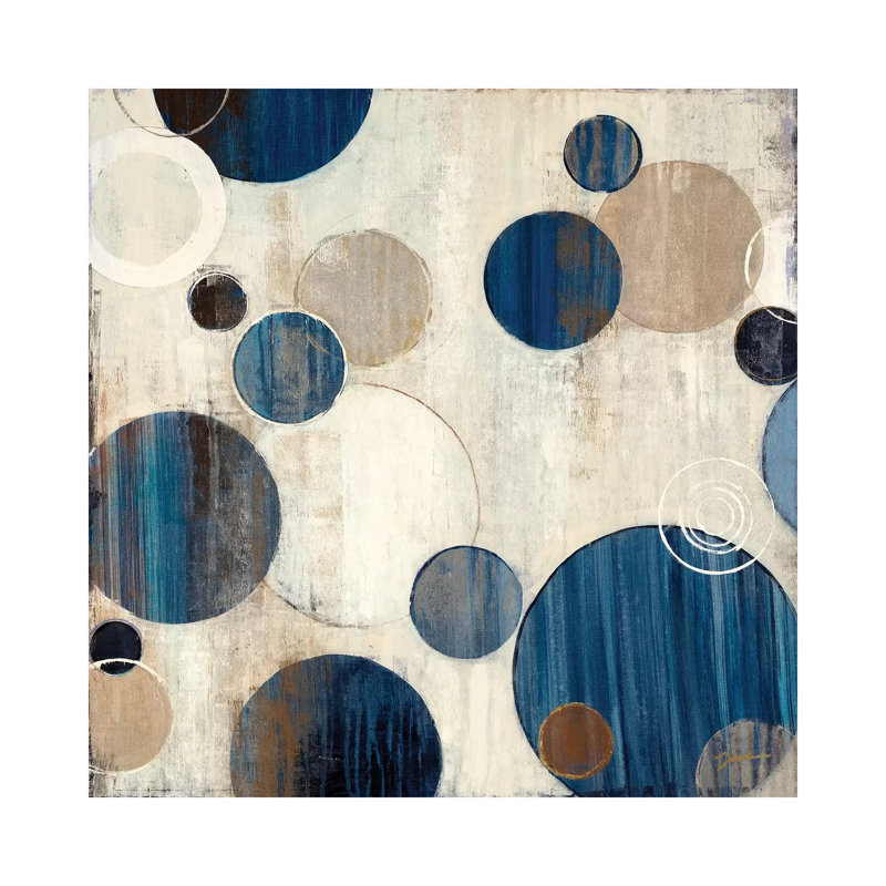 Cool Bubbles by Liz Jardine - Wrapped Canvas Print, 93.98 cm H x 93.98 cm W x 3.175 cm D