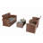 Pamalee 4 - Person Patio Conversation Sets with Cushions-939629211