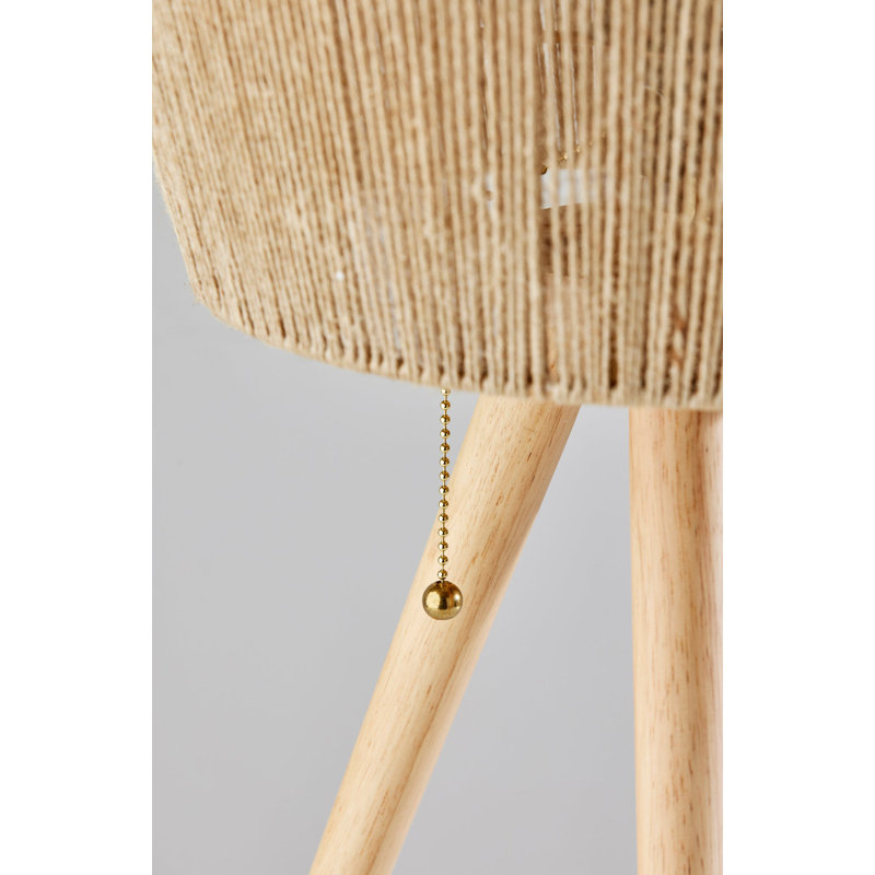 Lampe trépied Isona, Naturel
