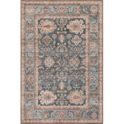 Lioraelle Traditional Washable Area Rug