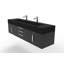 Ensemble de meuble-lavabo mural simple 72 po Nile-451037679-483649131-483649134