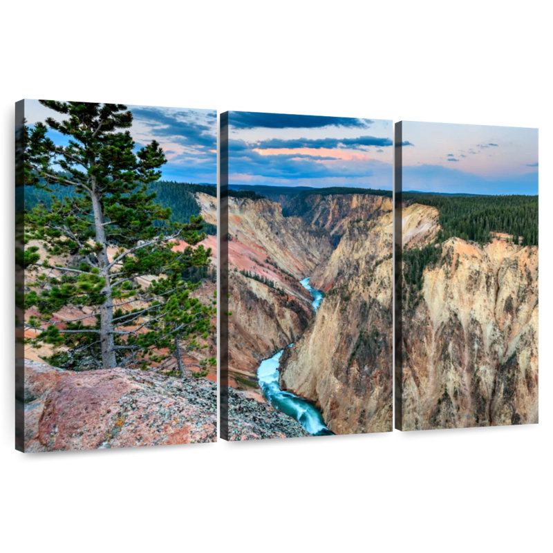 Alvord Yellowstone Grand Canyon, 42" H x 65" W