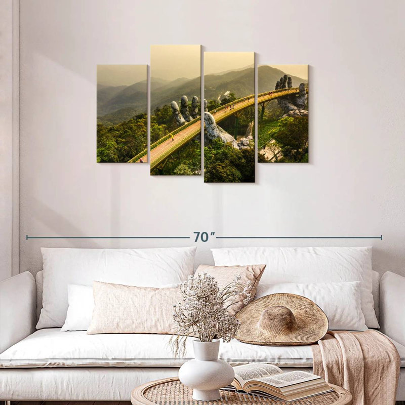 Lilie Vietnam Golden Bridge, H 27 po x l 43 po
