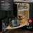 Maple Two-Tier Solid Bottom "Curve" Optimizer for 18" Right Opening/Blind Left Corner Cabinets