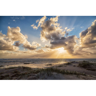 Burman Dramatic Sky - Wrapped Canvas Print
