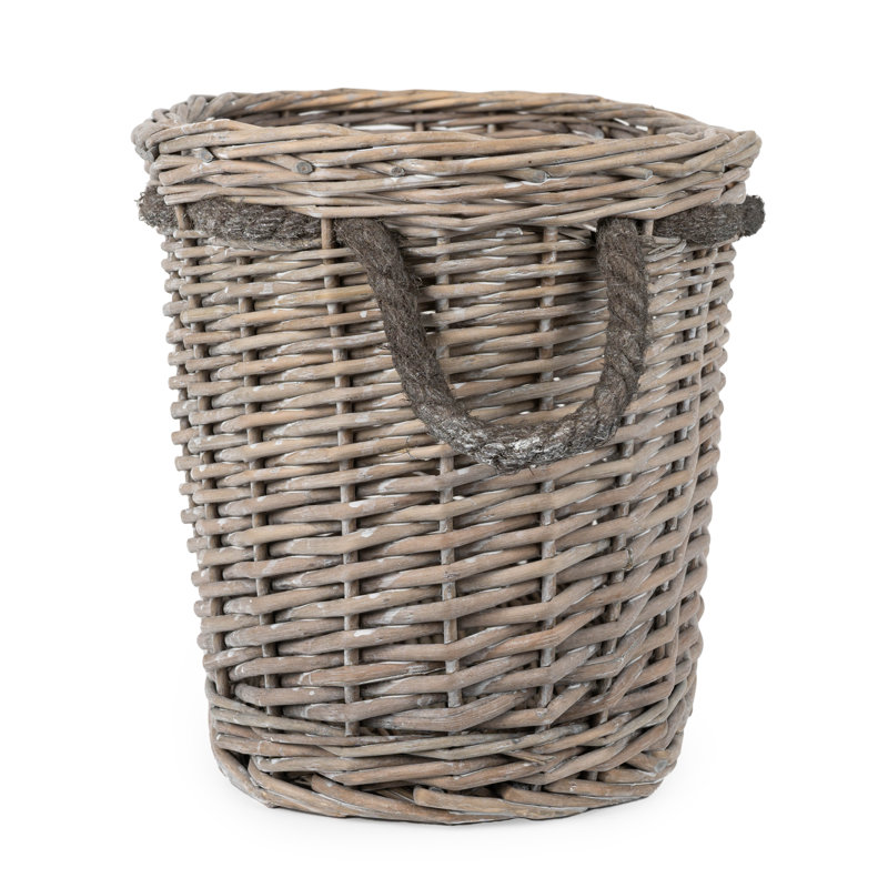 August Grove Wicker Storage Bag