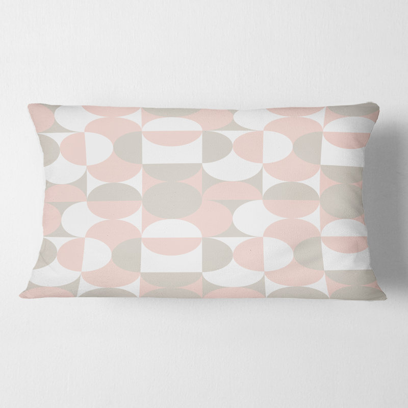 Coussin décoratif rétro Mid-Century