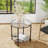 Glass Tray Top End Table-1865789612
