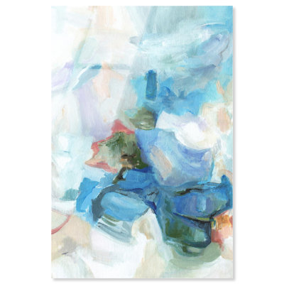 «Heavenly Stream I - Ira Comleva», impression murale bleue par Art Remedy, 10 x 15