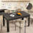 63 Inch Rectangular Modern Dining Kitchen Table