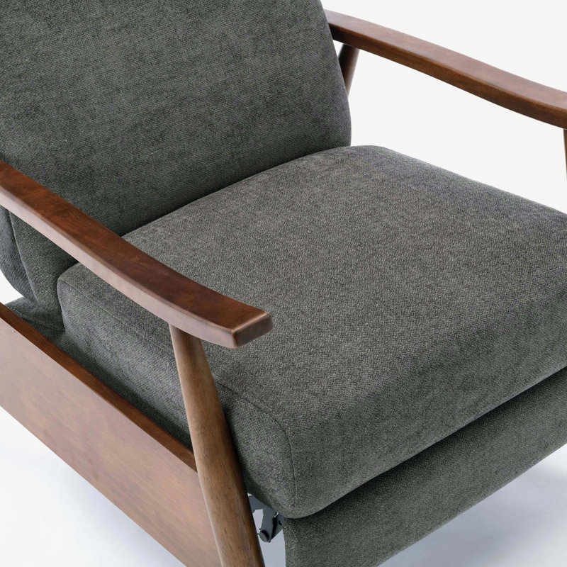 Recliner, Tissu gris anthracite