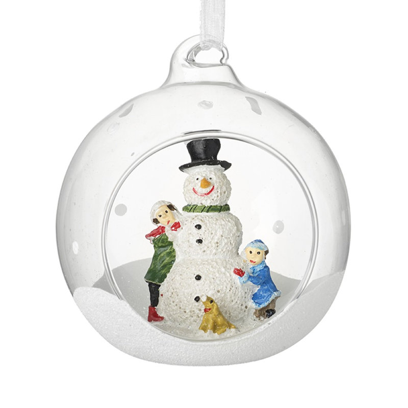 9cm Glass Bauble