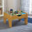 2-in-1 Wooden Activity Table with Board, Train Set and 195 Bricks-15425799