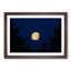 Moon Through the Trees in Abstract - Picture Frame Graphic Art Print-55725471-55725474