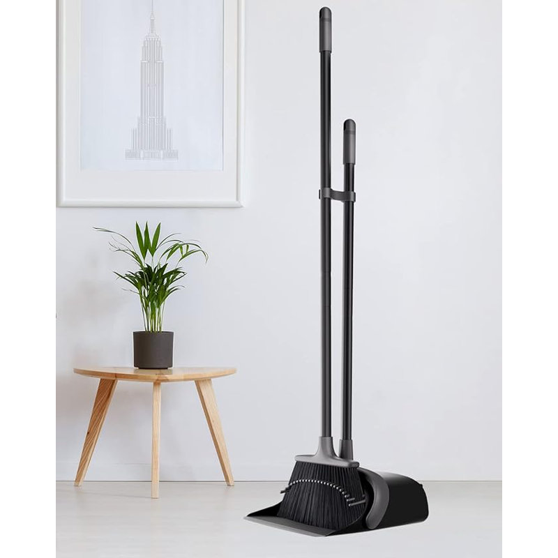Adjustable Broom And Dustpan Set