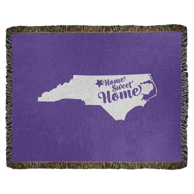 Jeté en coton greensboro doux, 37 po x 52 po, Mauve