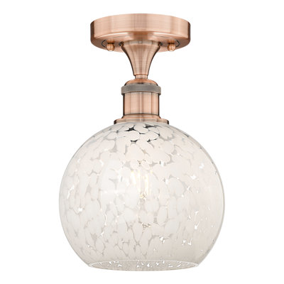 Edison - Adreann - Plafonnier semi-encastré 1 lumière