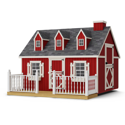 Cape Cod Outdoor Wood Playhouse